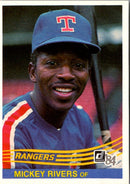 1984 Donruss Mickey Rivers