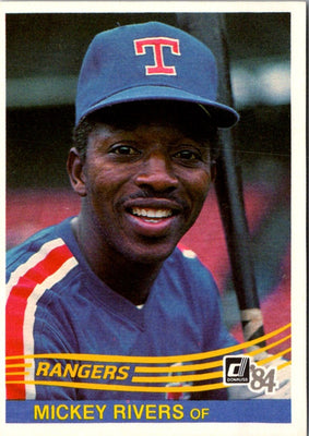 1984 Donruss Mickey Rivers #465