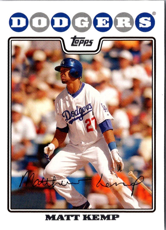 2008 Topps Matt Kemp #372