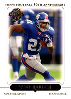 2005 Topps Tiki Barber #152