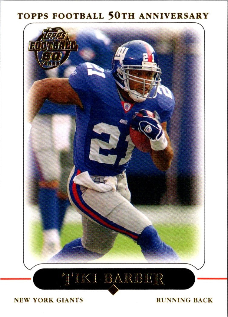 2005 Topps Tiki Barber