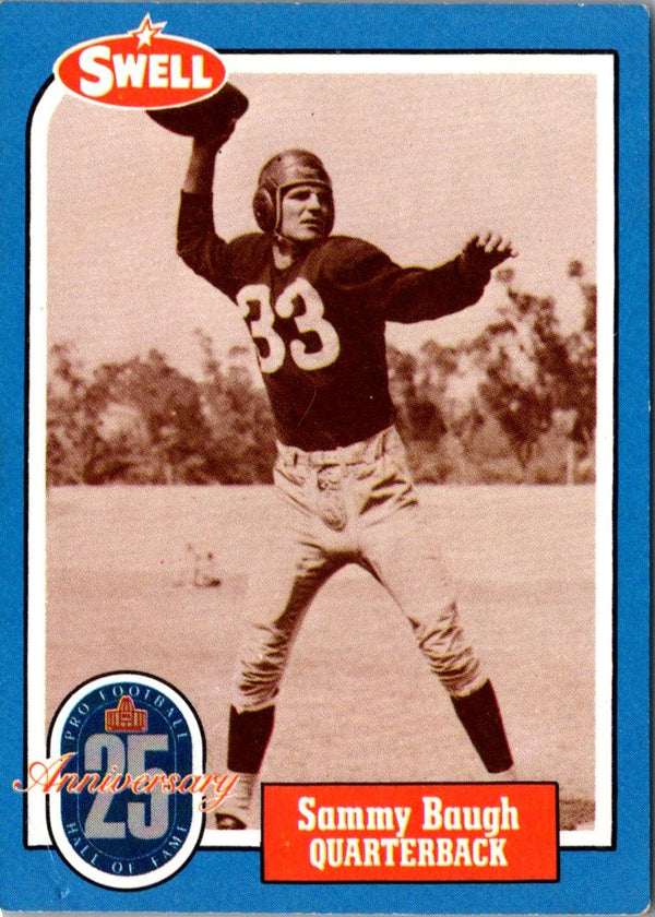 1988 Swell Greats Sammy Baugh #11