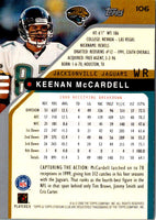 2000 Stadium Club Keenan McCardell #106