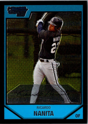 2007 Bowman Chrome Prospects Ricardo Nanita #BC82
