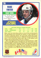 1990 Score Marc Fortier #78