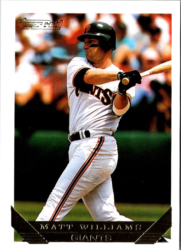 1993 Topps Gold Matt Williams #225