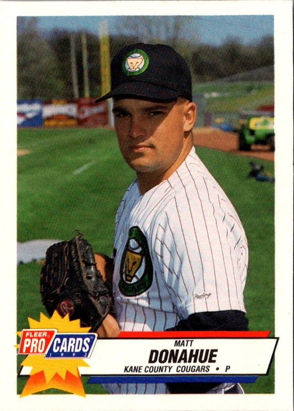 1992 Fleer ProCards Matt Donahue #1611