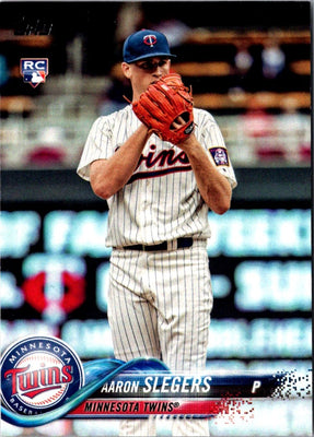 2018 Topps Aaron Slegers #277 Rookie