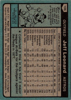 1980 Topps Jeff Leonard #106 Rookie