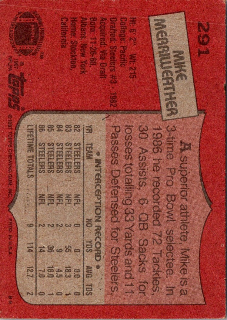 1997 Topps Outside Linebacker