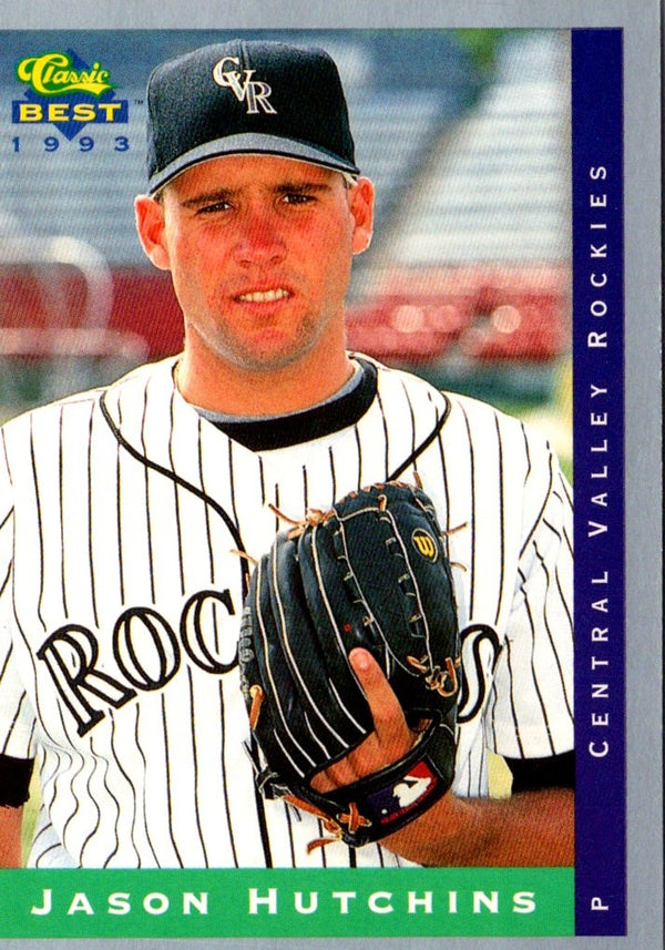 1993 Classic Best Jason Hutchins #103