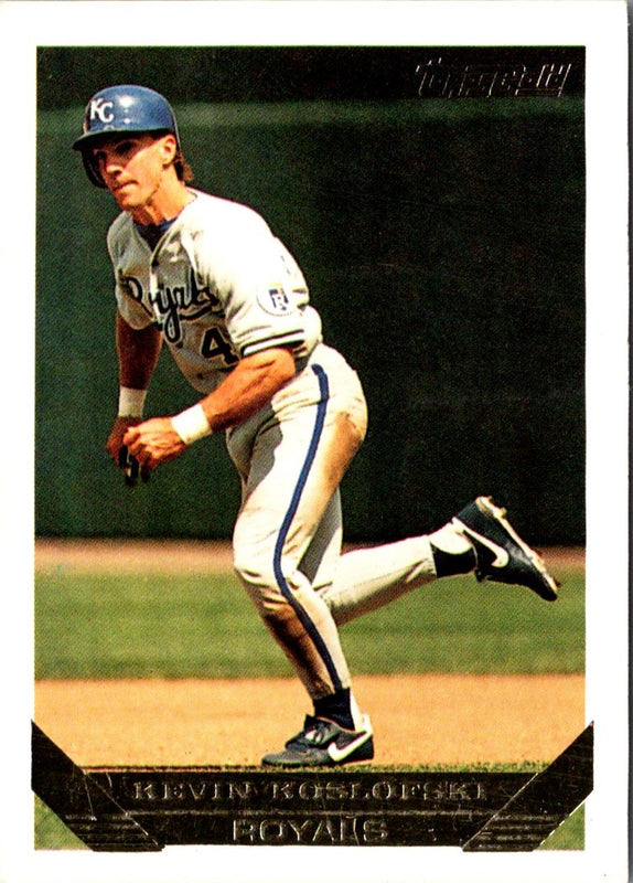 1993 Topps Kevin Koslofski #158 Rookie