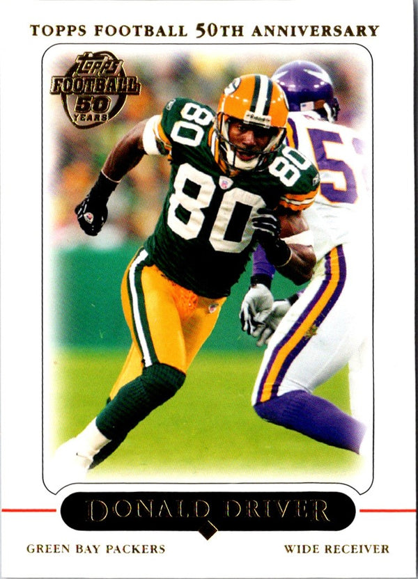 2005 Topps Donald Driver #58