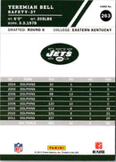 2012 Score Yeremiah Bell