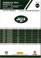 2012 Score Yeremiah Bell #263