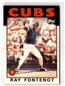 1986 Topps Tiffany Ray Fontenot