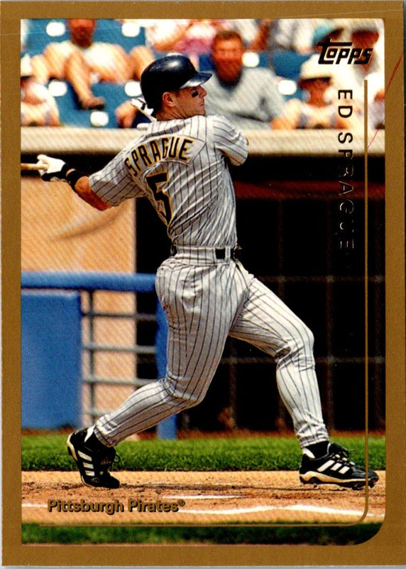1999 Topps Traded & Rookies Ed Sprague #T106