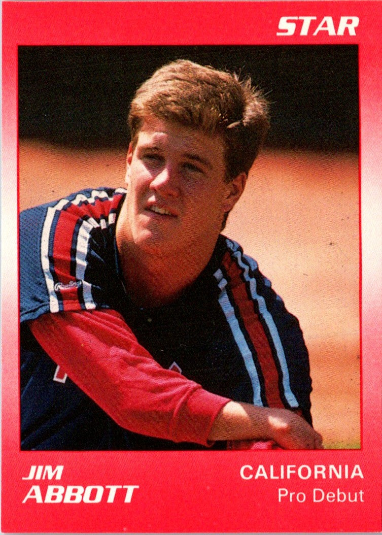 1990 Star Jim Abbott Jim Abbott