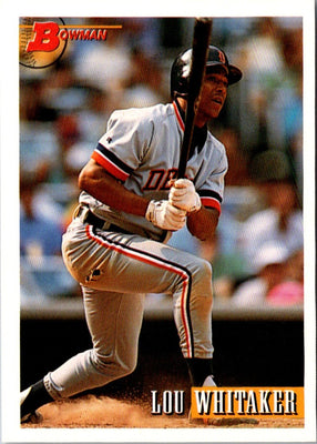 1993 Bowman Lou Whitaker #11