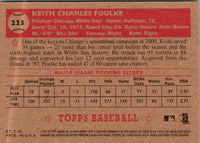 2001 Topps Heritage Keith Foulke #223