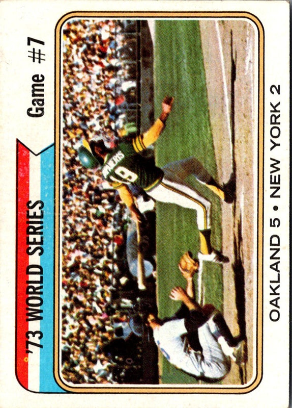 1974 Topps World Series Game 7 #478
