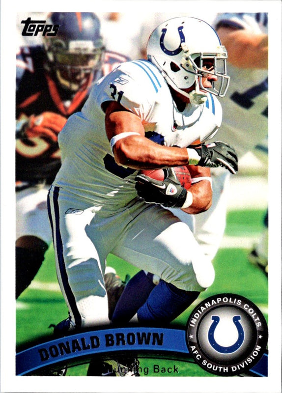 2011 Topps Donald Brown #76