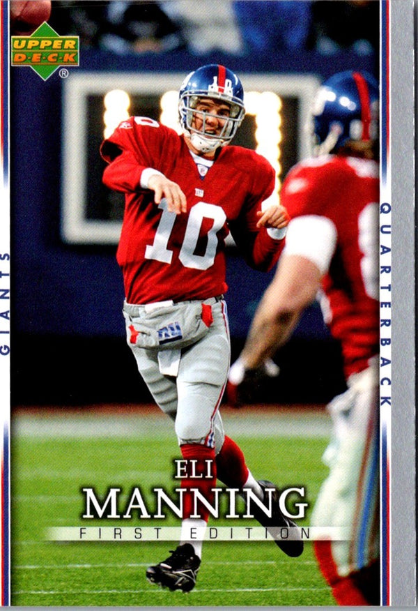 2007 Upper Deck First Edition Eli Manning #63