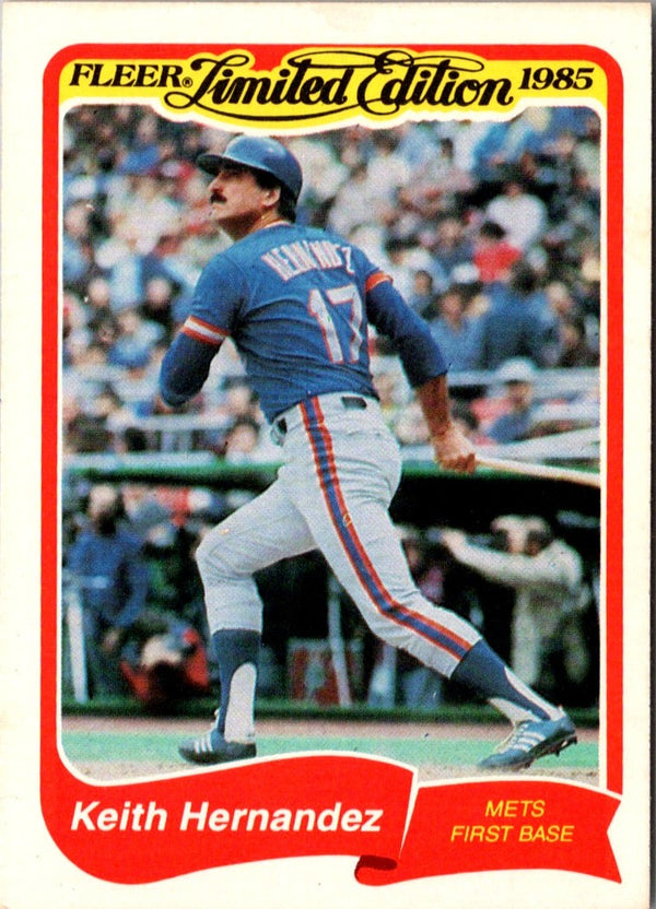 1985 Fleer Limited Edition Keith Hernandez #12