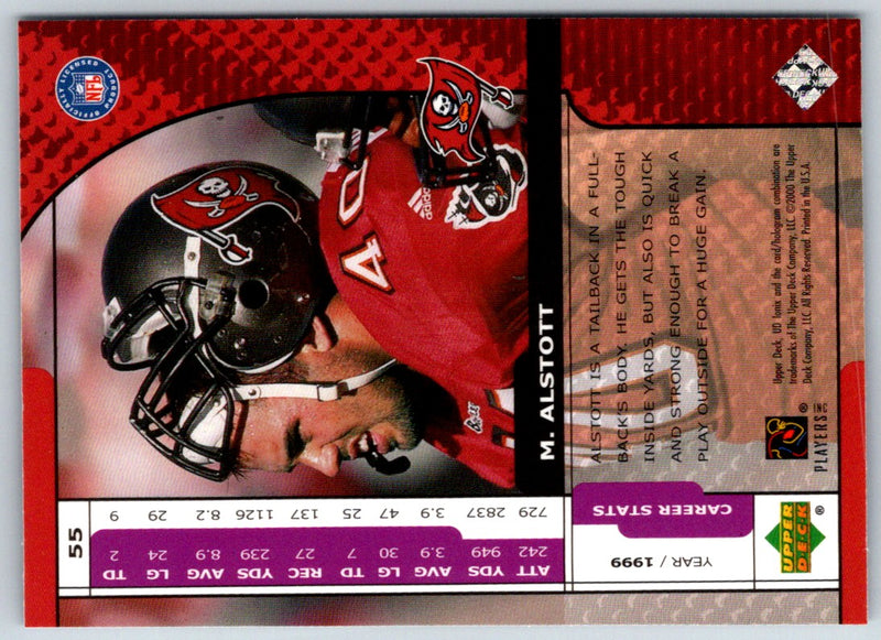 1997 UD Ionix Mike Alstott