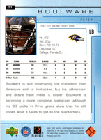2000 Upper Deck Peter Boulware #21
