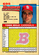 1992 Bowman Todd Zeile