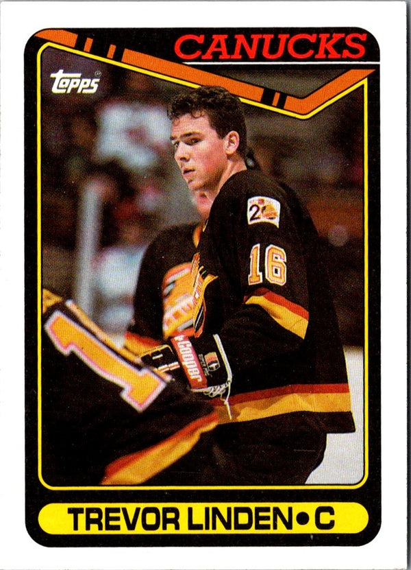 1990 Topps Trevor Linden #225