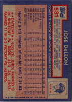 1984 Topps Jose DeLeon #581 Rookie