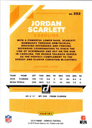 2019 Donruss Blue Press Proof Jordan Scarlett