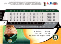 2001 Fleer Game Time Tim Hudson #43
