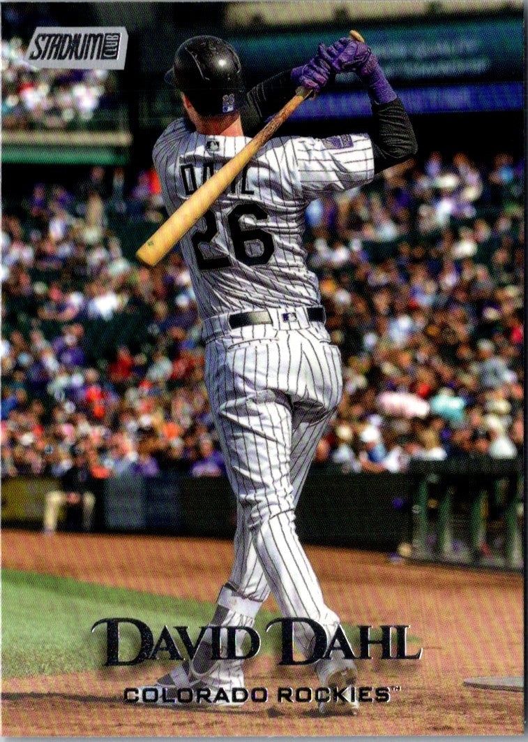 2019 Stadium Club David Dahl