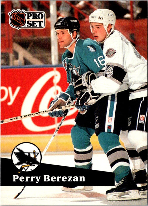 1991 Pro Set Perry Berezan #487