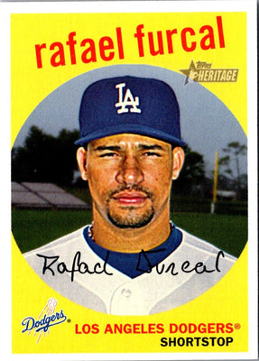 2008 Topps Heritage Rafael Furcal #168