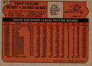 1972 Topps Tony Taylor
