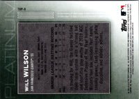 2020 Bowman Platinum Top Prospects Will Wilson #TOP-9