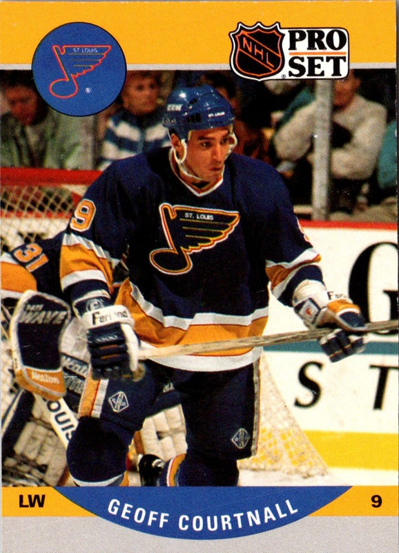 1990 Pro Set Geoff Courtnall #521