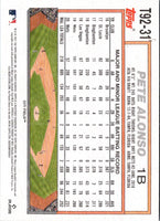2021 Topps Update 1992 Redux Pete Alonso #T92-31