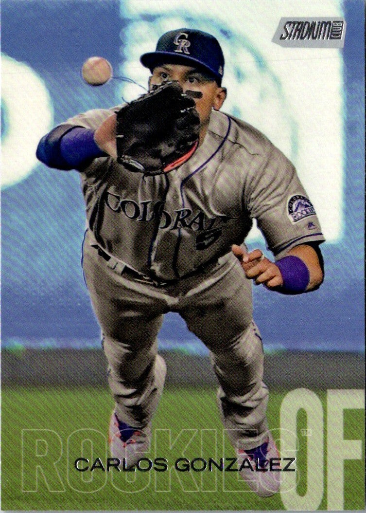 2018 Stadium Club Carlos Gonzalez