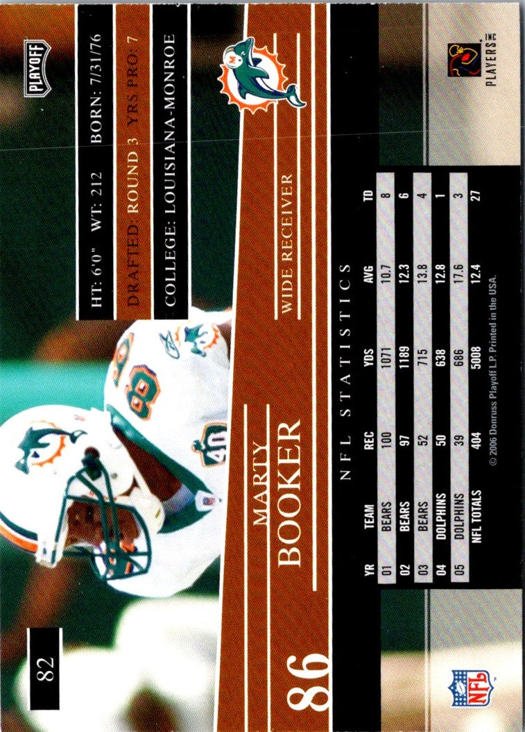 2006 Playoff Prestige Marty Booker