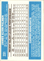 1982 Donruss Jim Palmer #231
