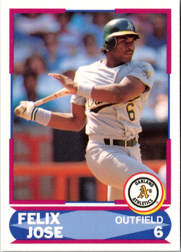 1990 Score Young Superstars I Felix Jose #19