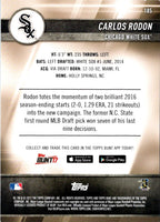 2017 Topps Bunt Carlos Rodon #185