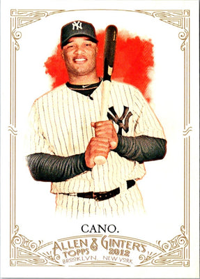 2012 Topps Allen & Ginter Robinson Cano #153