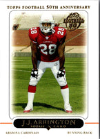 2005 Topps 50th Anniversary Rookies J.J. Arrington #407