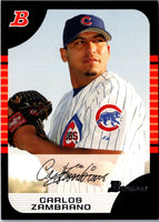 2005 Bowman Carlos Zambrano #109